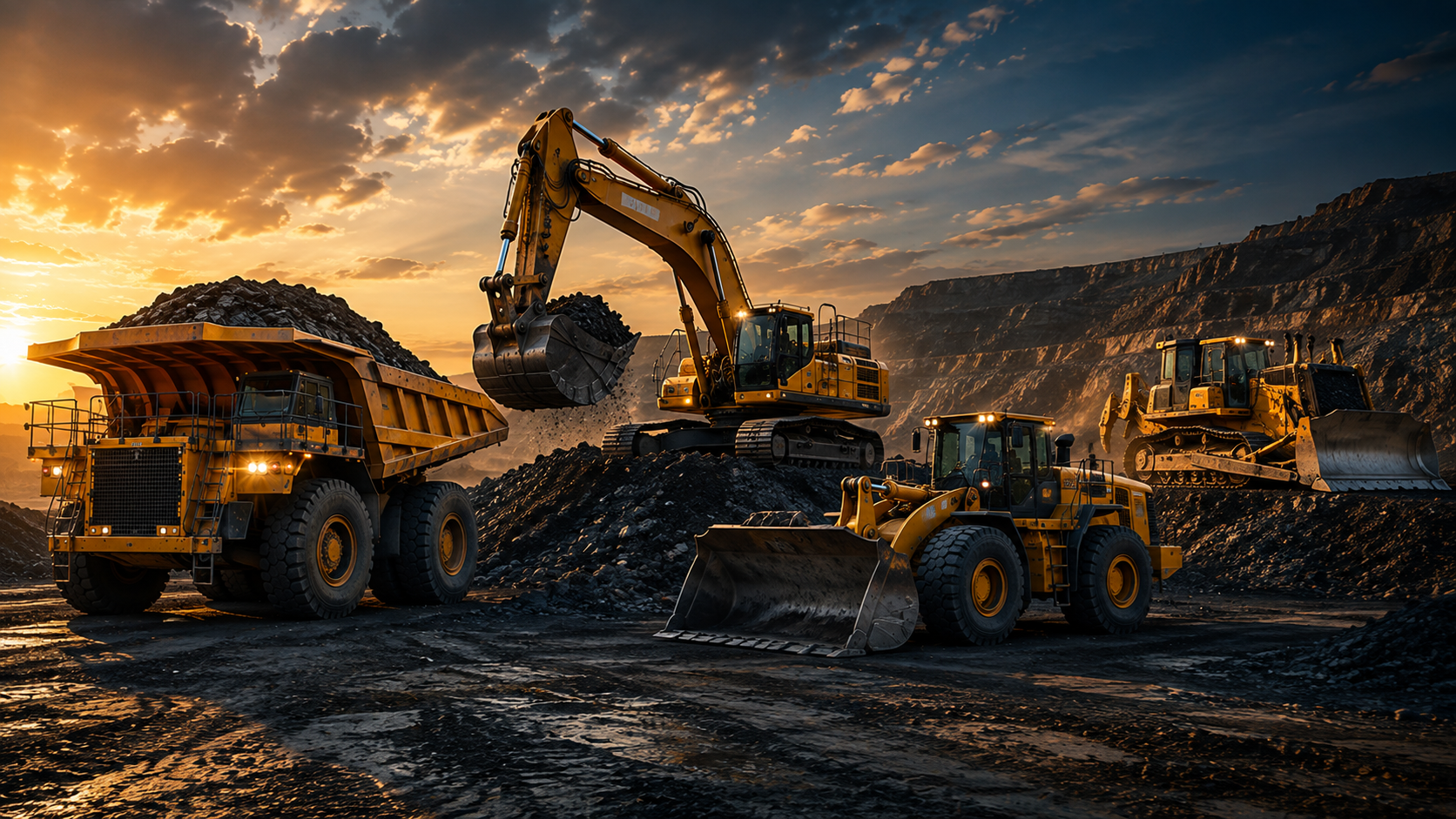 Mining haul truck