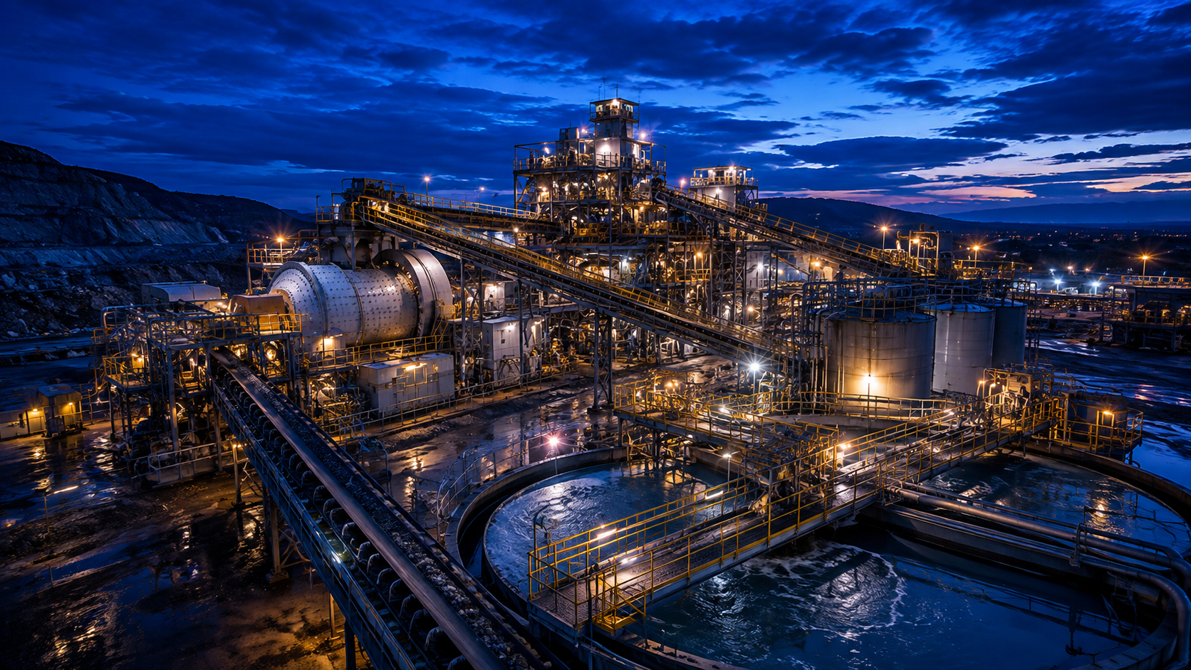 Mineral processing plant